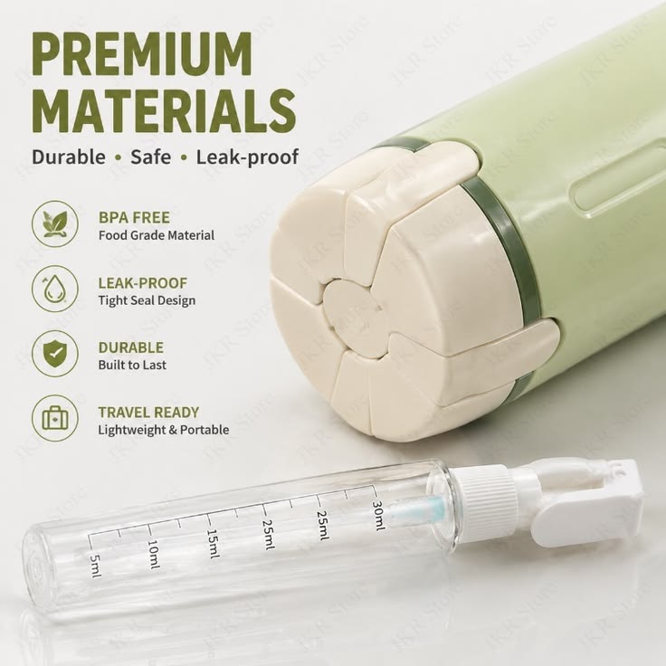 TravelIQ Kit 4 en 1 - Antiderrame